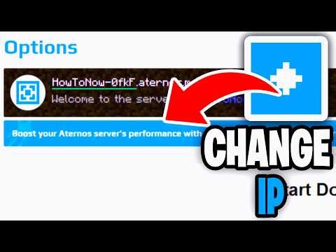 How To Change Aternos Server IP! - Tutorial