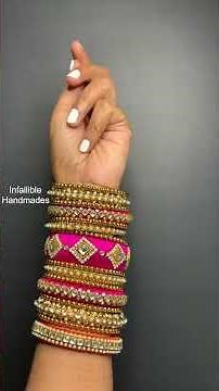 DIY Silk Thread Bridal Bangles | Silk Thread Bangles for Wedding and Reception
