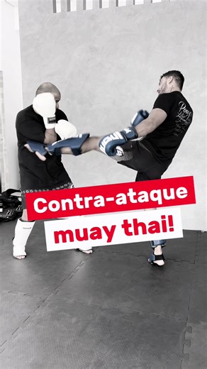 Tutorial de contra-ataque no Muay Thai! #tutorial #muaythai #luta #vilaré