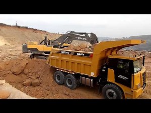 Sany Mining Truck SKT90S Off Highway Wide Body Truck V1