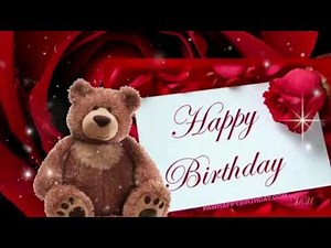 Happy Birthday Song With Teddy Bear