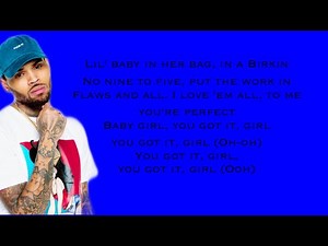 Chris Brown - No Guidance (Lyrics) Ft. Drake