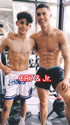 CR7 & CR7 Jr 🖤