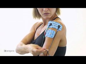 Later anterior deltoid head Electrode Placement for Compex Muscle Stimulators