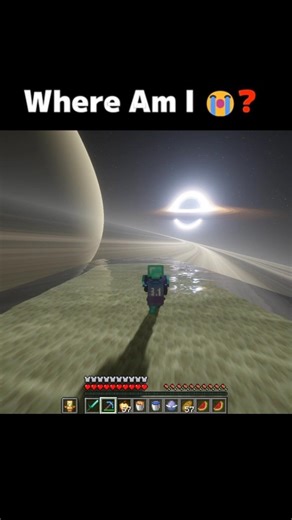 Minecraft, but I’m on Miller's Planet...🚀