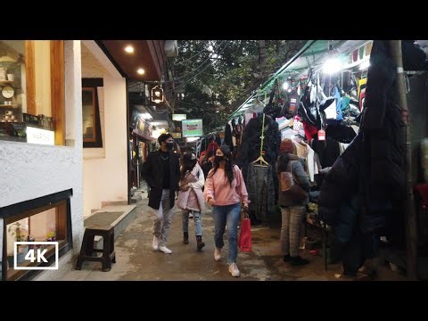 Walking in TIBETAN Market | Majnu Ka Tilla Delhi | MONASTERY Market | 4K DELHI MARKET Tour
