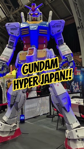 Impressive Gundam model at Hyper Japan Manchester!!