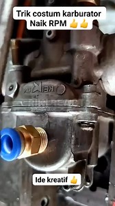 1.3M views · 4.3K reactions | Tutorial costum karburator naik RPM #reels #info #viral #unik #reaction #kreatifreels | Riki react | Facebook
