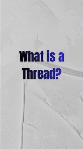 What is a Thread in Operating System ? ⚡🧵