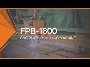 CNC Plate Punching Machine | FPB-1800 (Powering Through Plate)