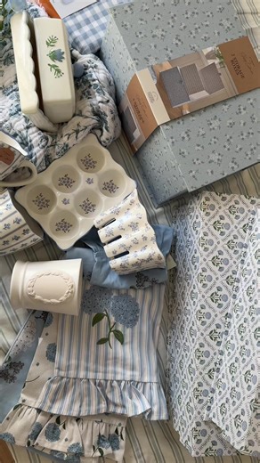 No blue Monday over here, only blue home hauls 🦢🩵☕️ #nancymeyers #cottagedecor #primarkhome #georgeasdahaul #staceysoloman #asdahomeware #tkmaxxhaul #homesensehaul #homesense