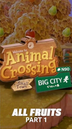 Part 1 🍑 Peaches are my favorite! | Giving all FIVE default fruit Hybrid forms in #animalcrossing