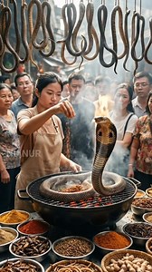 Waah bisa keluar api si #animals #streetfod #fyp #reels #world #viral | Nu Nur