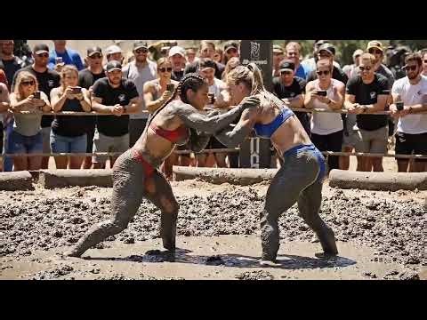 Ultimate Mud Wrestling Showdown 💥 Who Wins?