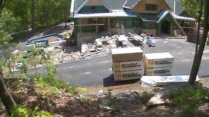 12K views · 368 reactions | The construction of Grove Lodge over the last 10 months (condensed into a three minute time lapse). The rock blasted out in the beginning of the video was used for the building walls and fireplace. | Mohonk Mountain House | Facebook