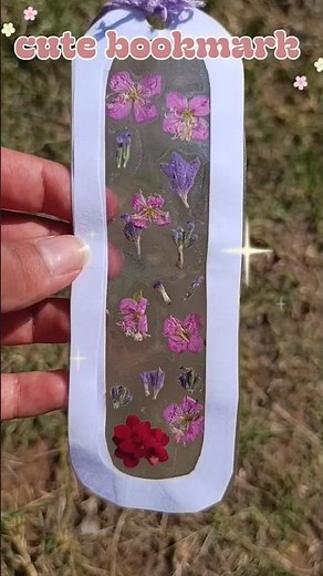 Idea de separador de libros muy facil!!🪻✨🤩#easycrafts#manualidadesfaciles#easybookmark #crafts#art