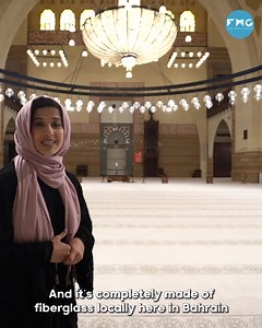 Kamiya Jani Visits Al Fateh Grand Mosque In Bahrain #uae #dubai #dubailife #bahrain 😍❤ | Curly Tales Middle East
