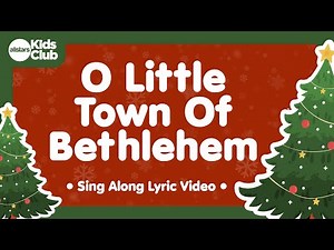 O Little Town Of Bethlehem 🎄 Christmas Carols & Songs for #kids #choirs #schools and #families