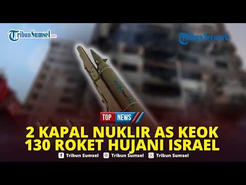🔴Rangkuman Iran-AS: 2 Kapal Nuklir Pentagon Dibabat IRGC, Jantung Israel Keos Dihujani 130 Roket