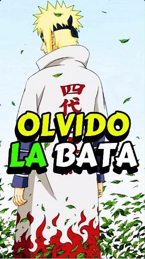 El Error en la Bata de Minato. #narutoshippuden #naruto #boruto #borutotwobluevortex #anime | Anthonys Joker