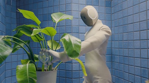 Introducing the AI-powered humanoid robot 'NEO' for housework assistance, available for a monthly subscription of approximately 76,000 yen