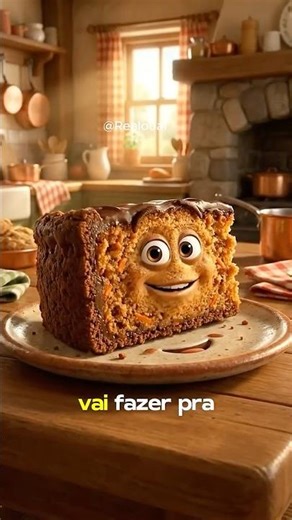 Bolo de Cenoura com Casquinha Crocante que vai dar certo! 🤫