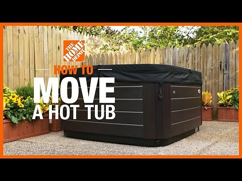 How to Move a Hot Tub | The Home Depot