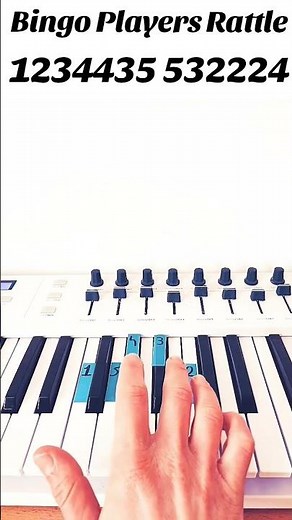 Bingo Players Rattle - Piano Tutorial #piano #music