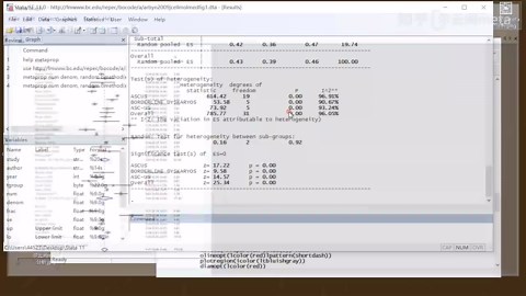 单组率的meta分析|Stata操作|metaprop|森林图|亚组分析