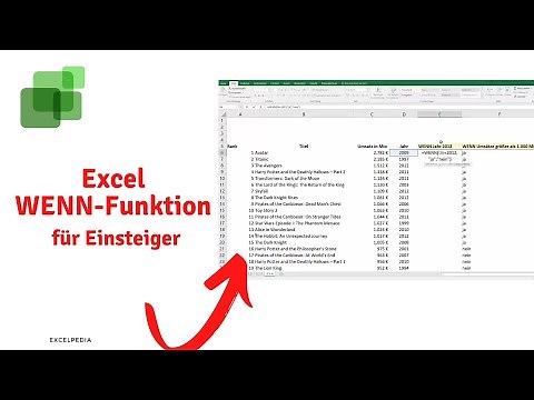 Excel WENN-Funktion für Einsteiger | Excelpedia