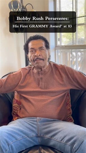 Blues legend Bobby Rush opens up about what winning a GRAMMY really means to him - from his first win at 83 to the lifelong journey that brought him there. "Better late than never," he says with a smile, reflecting with deep gratitude for his team, fans, and the entire Blues community that's lifted him along the way. "You're in a different category once you win - but even nominees are winners. Wisdom and heart from a living legend. 🏆🎸 #GRAMMYs #perseverance #bluesmusic Blues legend Bobby Rush 