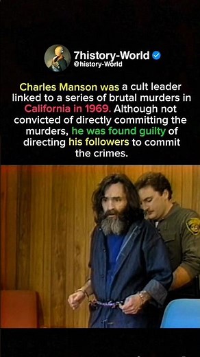 charles manson and the california cult murders of 1969