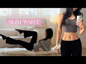 10 MIN Secret Pilates: Get that ✨Corset Waistline✨ (No Cap, It Works)