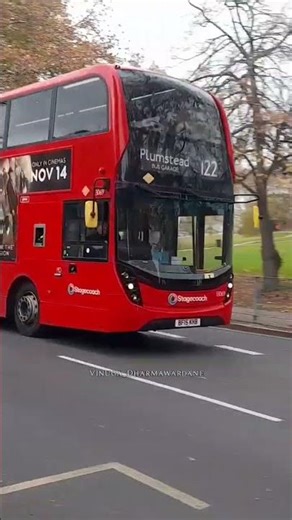 London bus edit🥰122 to Plumstead Bus garage #londonbus #uk