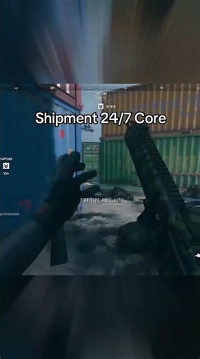 COD Shipment Map Core #fyp #callofduty #gaming #fps #guns