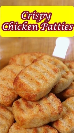 Simple mixed chicken potato patties #shorts #chickenpatties #potatopatties #recipe #cooking
