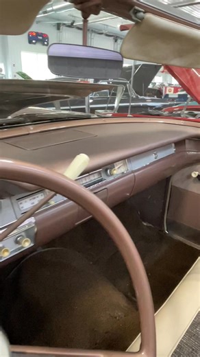 This 1958 Ford Fairlane is powered by a 352ci V8 engine with dual exhaust, power steering and a three speed automatic transmission. The chrome and stainless trim shows very well and the tan metallic paint is in excellent overall condition. The tricolor interior seats six passengers comfortably, is equipped with a town and country radio and all original instrumentation appears as new. Currently listed at $39,778, this is one you’re going to want to check out! Interested in this classic? Give us a
