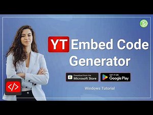How to Generate YouTube Embed Codes | Embed Code Generator Tutorial