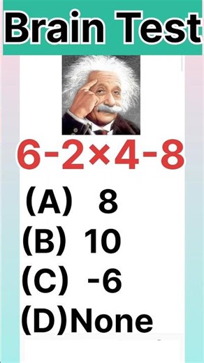 This question is only for geniuses || bodmas Que. #bodmas #shorts