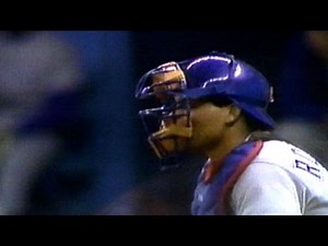 Pudge catches Griffey stealing second