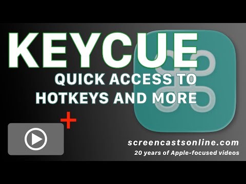 KeyCue | KEYBOARD SHORTCUTS under your fingers