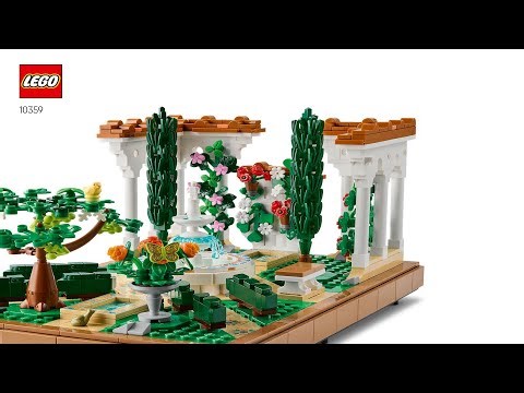 🕊️ LEGO instructions 🕊️ Icons 🕊️ 10359 🕊️ Fountain Garden 🕊️