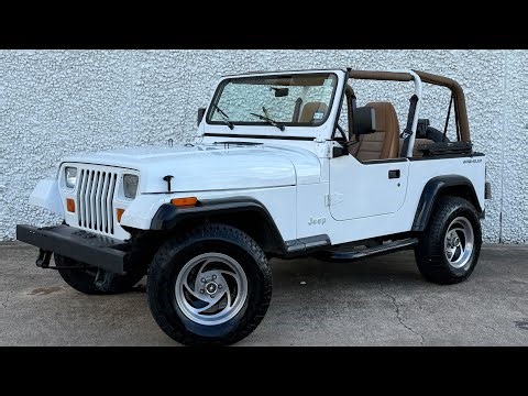 1995 Jeep Wrangler Rio Grande Walk Around Video