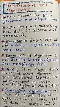 Linear and Non-linear Data Structure l Searching l Sorting Algorithms #shorts #DSA #computer #array