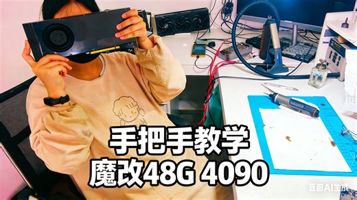 24G的4090不够用？那就手搓成超级版48G，包教会的