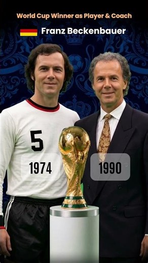 They Won the World Cup Twice — Different Roles