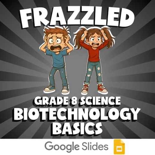 Biotechnology Basics FRAZZLED Science Game | No Prep Grade 8 Review