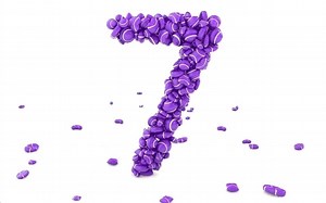 英语启蒙 数字学习 各种颜色的数字