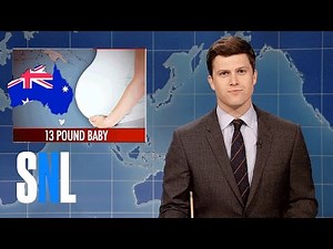 Weekend Update on Australian Woman's 13 Lb. Baby - SNL