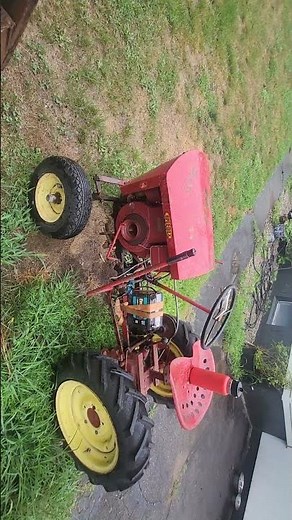 1970 Speedex S14 garden tractor cold start